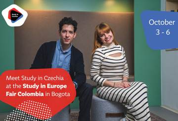 Meet Study in Czechia at the Study in Europe Fair Colombia (3 - 6 October 2025)